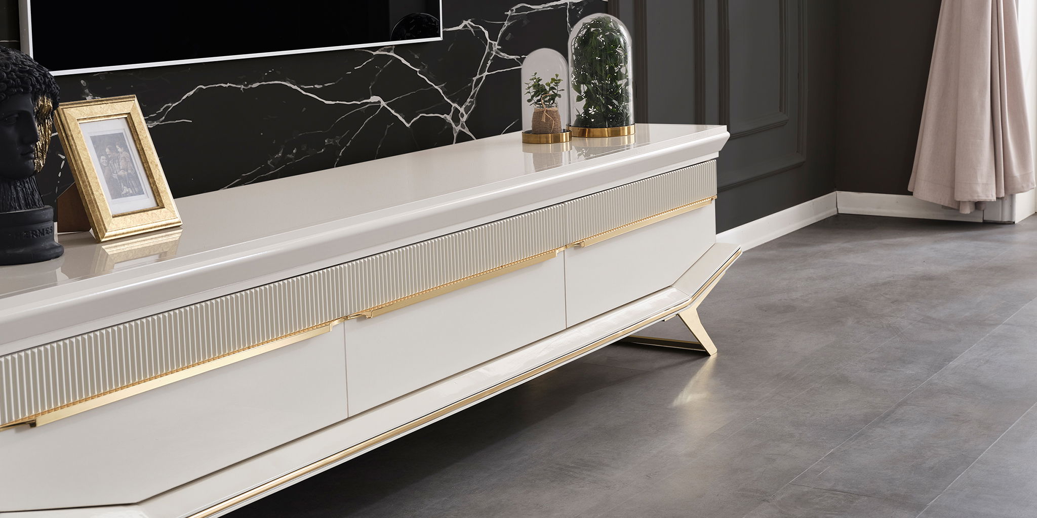 Asos Gold Tv Ünitesi